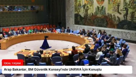 Arap Bakanlar, BM Güvenlik Konseyi’nde UNRWA İçin Konuştu