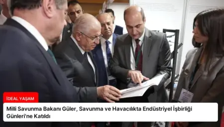 Milli Savunma Bakanı Güler, Savunma ve Havacılıkta Endüstriyel İşbirliği Günleri’ne Katıldı