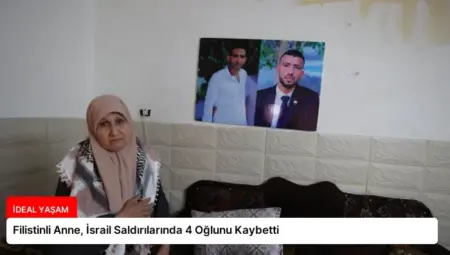 Filistinli Anne, İsrail Saldırılarında 4 Oğlunu Kaybetti
