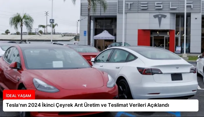 Tesla’nın 2024 İkinci Çeyrek Arıt Üretim ve Teslimat Verileri Açıklandı
