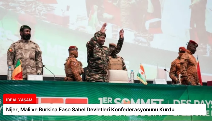 Nijer, Mali ve Burkina Faso Sahel Devletleri Konfederasyonunu Kurdu