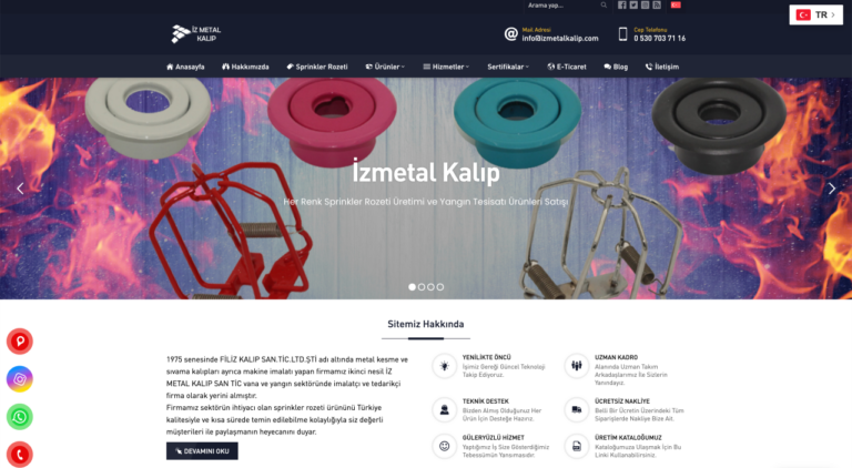 Yangın Güvenliği ve Kontrol Sistemlerinde Güçlü Bir Partner: İz Metal Kalıp
