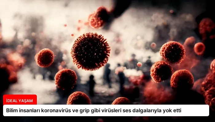 Bilim insanları koronavirüs ve grip gibi virüsleri ses dalgalarıyla yok etti