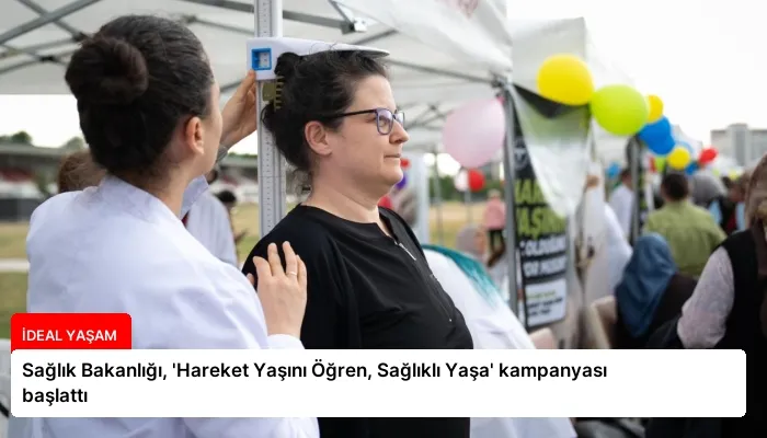 Sağlık Bakanlığı, ‘Hareket Yaşını Öğren, Sağlıklı Yaşa’ kampanyası başlattı