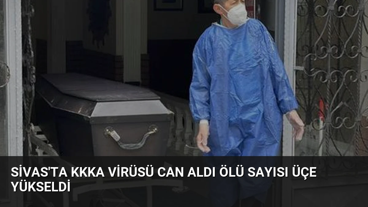 Sivas’ta KKKA Virüsü Can Aldı Ölü Sayısı Üçe Yükseldi