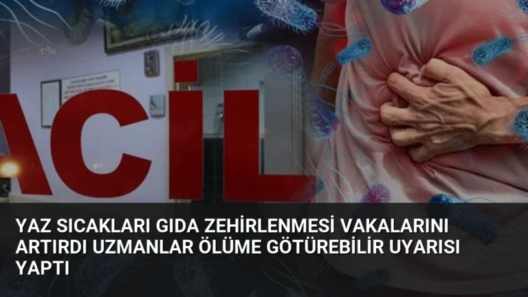 Yaz Sıcakları Gıda Zehirlenmesi Vakalarını Artırdı Uzmanlar Ölüme Götürebilir Uyarısı Yaptı