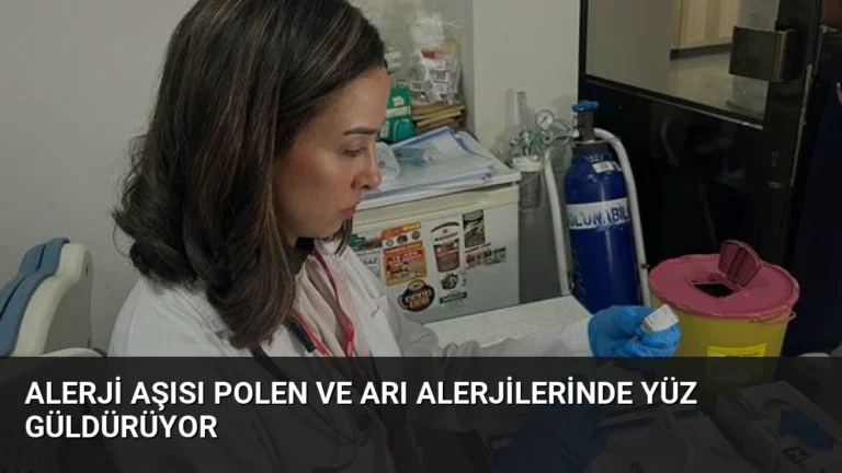 Alerji Aşısı Polen ve Arı Alerjilerinde Yüz Güldürüyor
