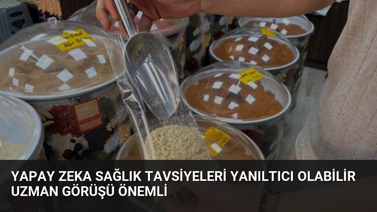 Yapay Zeka Sağlık Tavsiyeleri Yanıltıcı Olabilir Uzman Görüşü Önemli