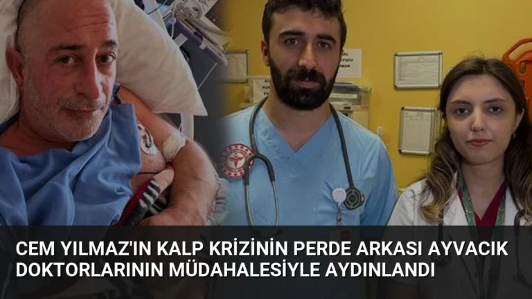 Cem Yılmaz’ın Kalp Krizinin Perde Arkası Ayvacık Doktorlarının Müdahalesiyle Aydınlandı