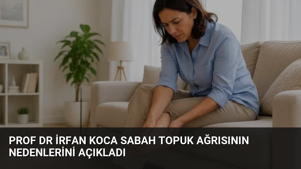 Prof Dr İrfan Koca Sabah Topuk Ağrısının Nedenlerini Açıkladı